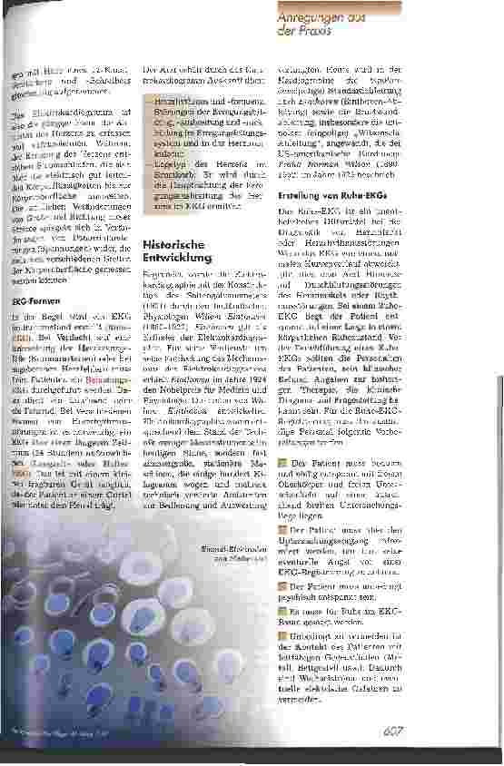 Vorschauseite 2: Was die EKG-Abteilung über das Herz verrät