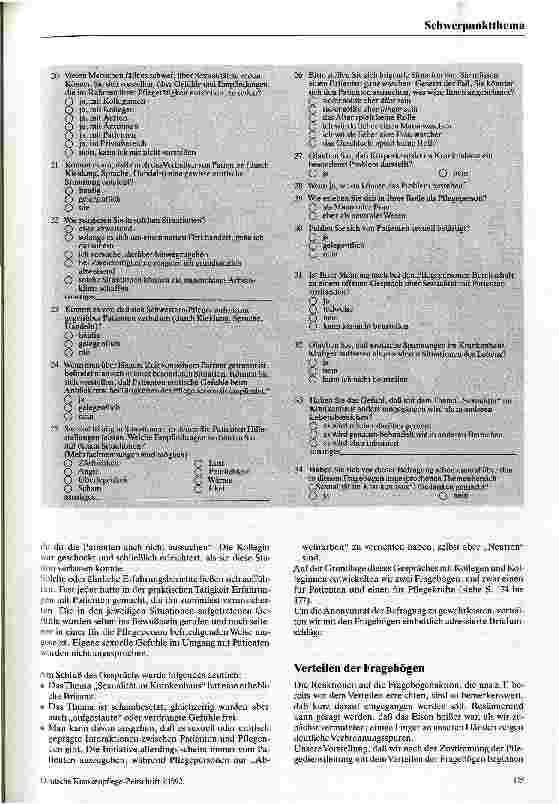 Vorschauseite 4: Sexualität im Krankenhaus