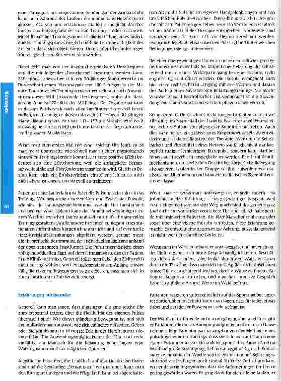 Vorschauseite 5: Sport und Psychotherapie