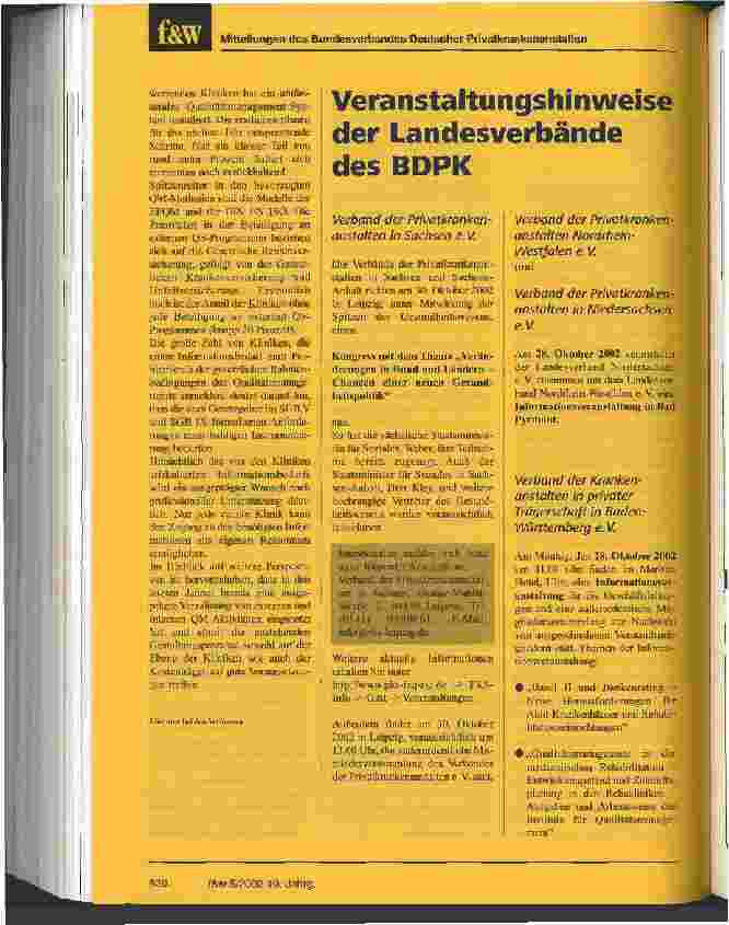 Vorschauseite 6: Qualitätsmanagement in deutschen Reha-Kliniken Erste Ergebnisse einer Bestandsaufnahme