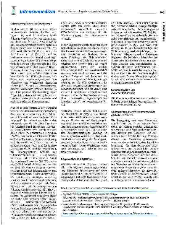 Vorschauseite 5: Der neurologisch schwerstgeschädigte Patient im Spannungsfeld zwischen Biound Beziehungsmedizin
