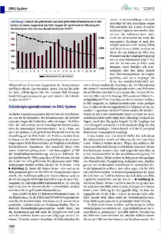 Vorschauseite 3: Wie manipulierbar sind DRGs? (I)