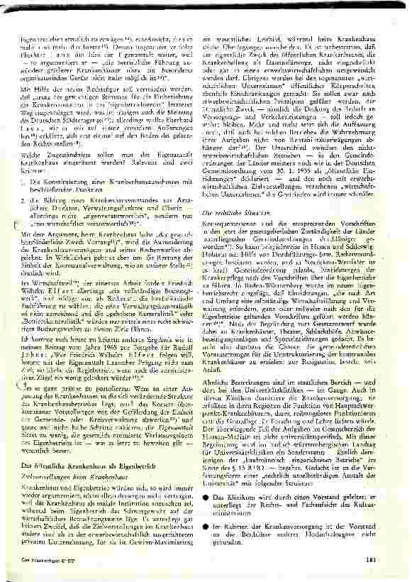 Vorschauseite 2: Betriebsformen des öffentlichen Krankenhauses