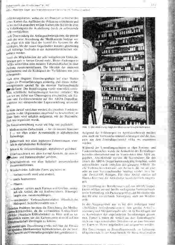 Vorschauseite 3: Rationelle Lager und Anforderungsorganisation für alle Verbrauchsartikel in einem Krankenhaus