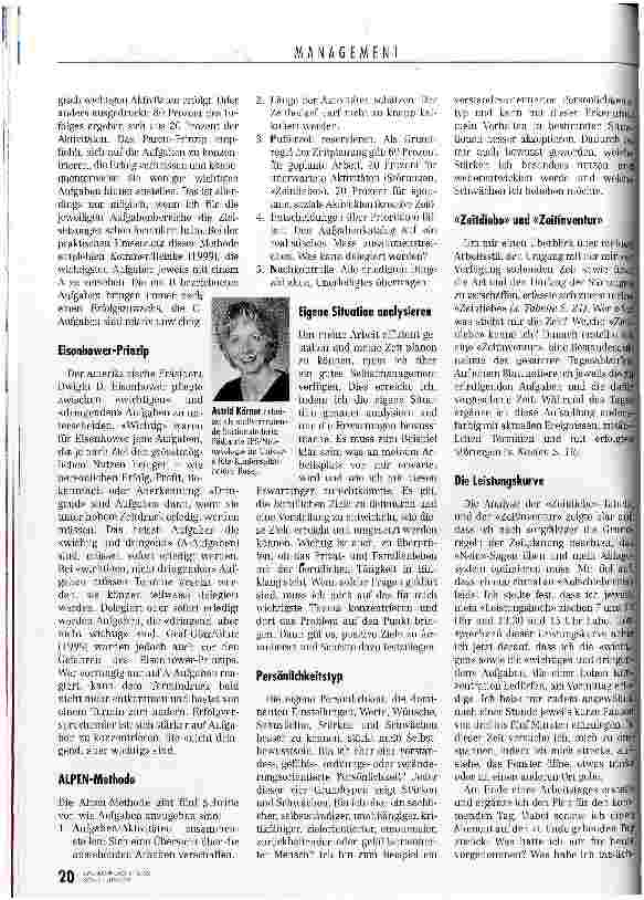Vorschauseite 3: Die Zeit in den Griff bekommen