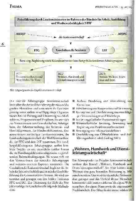 Vorschauseite 3: Das Projekt Seniorenwirtschaft