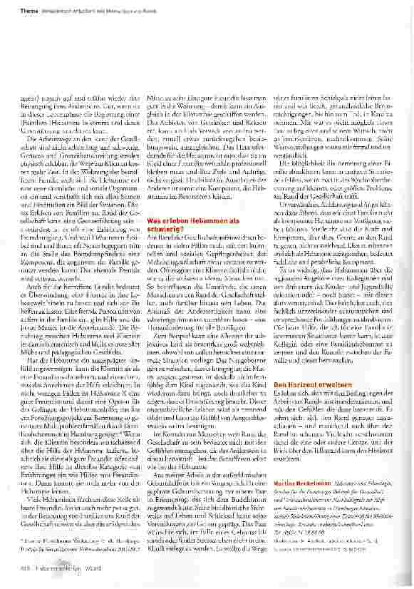 Vorschauseite 5: Am Rand arbeiten, über den Rand schauen