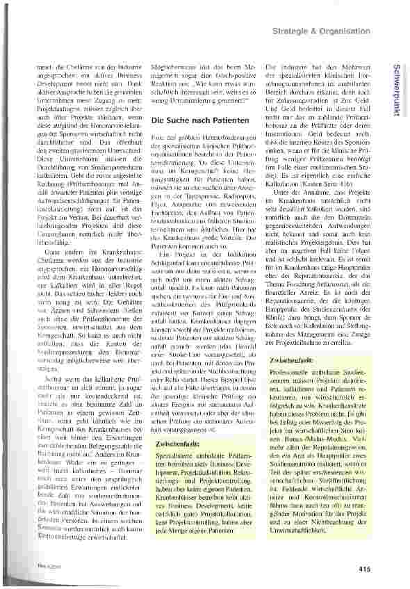 Vorschauseite 2: Verschenktes Potenzial