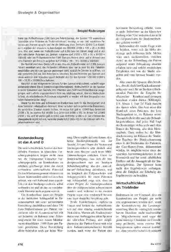 Vorschauseite 3: Verschenktes Potenzial