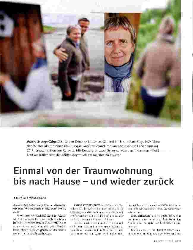 Vorschauseite 1: Einmal von der Traumwohnung bis nach Hause - und wieder zurück