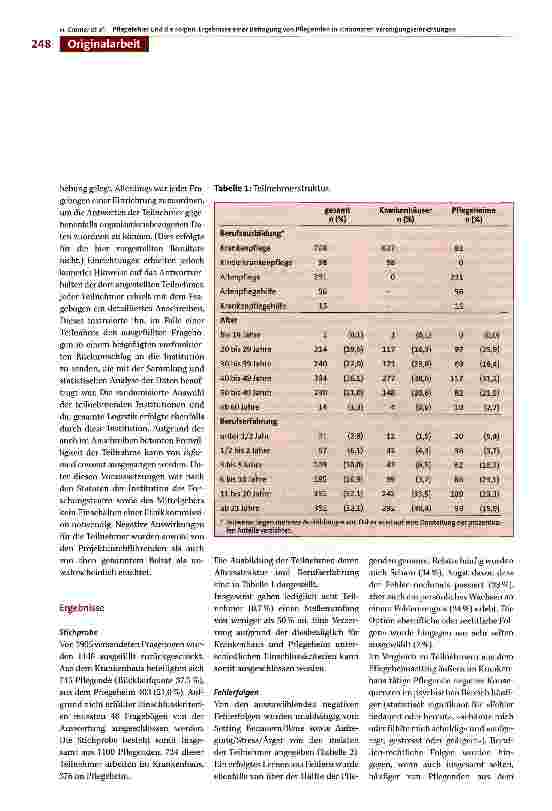 Vorschauseite 4: Pflegefehler und die Folgen.Ergebnisse einer Befragung von Pflegenden in stationären Versorgungseinrichtungen