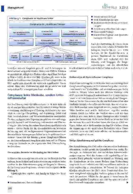 Vorschauseite 3: Strategien gegen das Haftungsrisiko der Leitungsund Aufsichtsorgane von