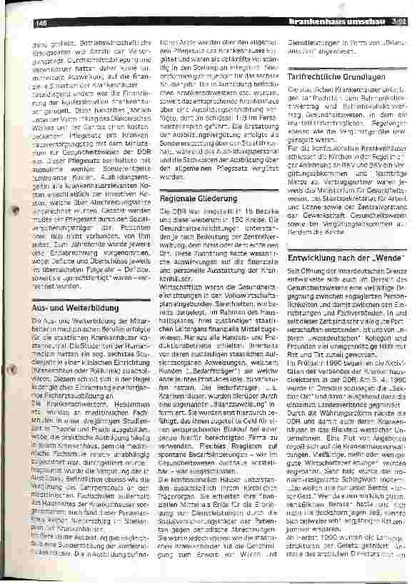 Vorschauseite 2: Gestaltung des Krankenhausmanagements in den neuen Bundesländern