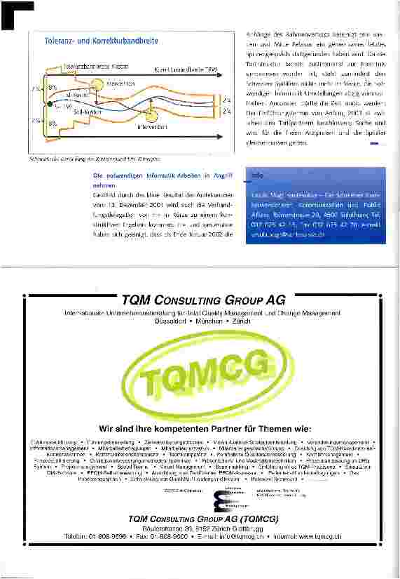 Vorschauseite 3: TARMED: Kostenneutralität und Datentransfer