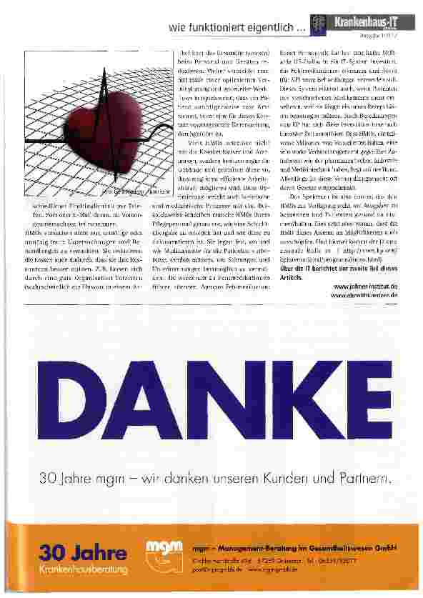 Vorschauseite 2: Managed Care und IT