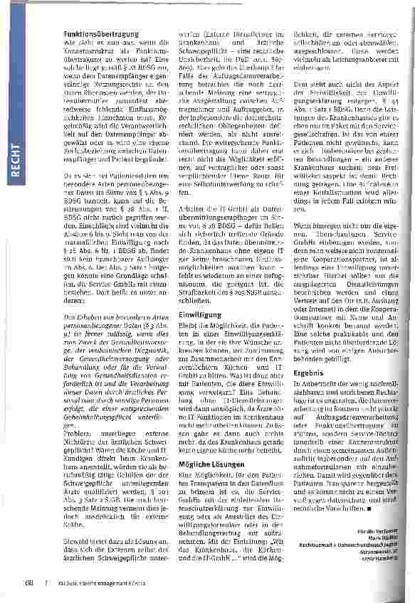 Vorschauseite 3: Service-Töchter nicht verstecken