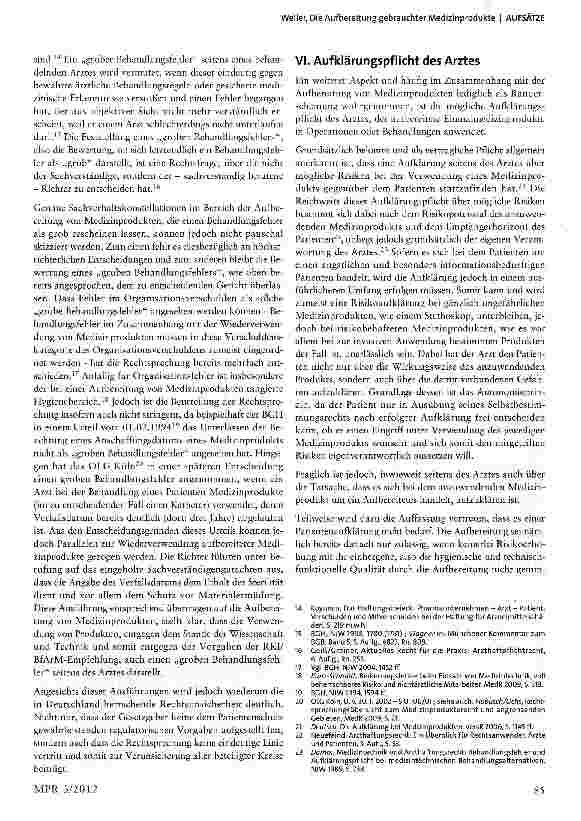 Vorschauseite 4: Die Aufbereitung gebrauchter Medizinprodukte