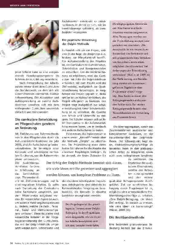 Vorschauseite 2: Die Delphi-Methode und ihr Einsatz in der Praxis