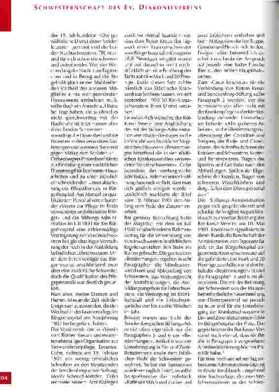 Vorschauseite 3: Die Schwestern und Pflegerinnen arbeiten alle fleißig und freudig ...