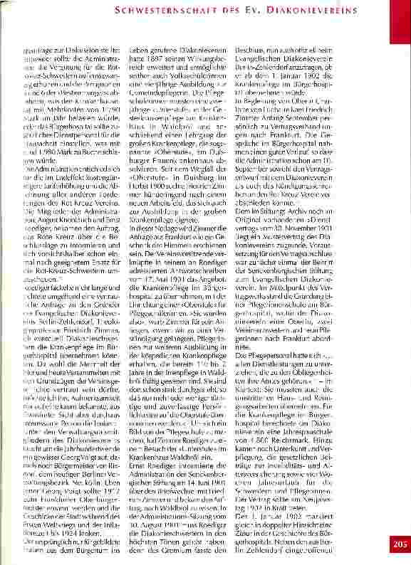 Vorschauseite 4: Die Schwestern und Pflegerinnen arbeiten alle fleißig und freudig ...