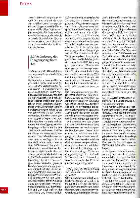 Vorschauseite 2: Chronik der Schwesternhochschule der Diakonie/Berlin