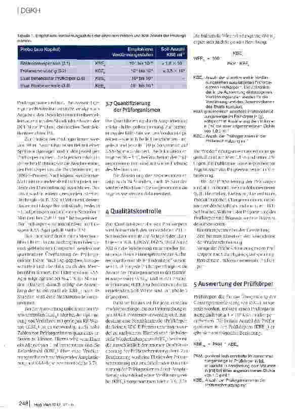 Vorschauseite 4: Methode zur Überprüfung der Gesamtprozessleistung von Reinigungs-Desinfektions-geräten für flexible Endoskope