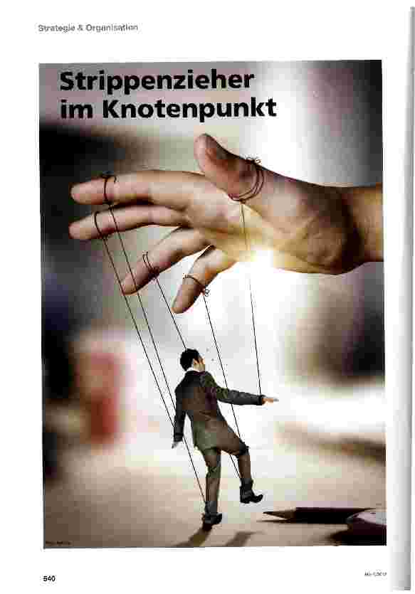 Vorschauseite 1: Strippenzieher im Knotenpunkt