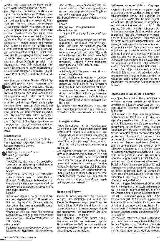 Vorschauseite 3: Überwachung und Pflege auf Intensivstation nach Operation erworbener Herzerkrankungen
