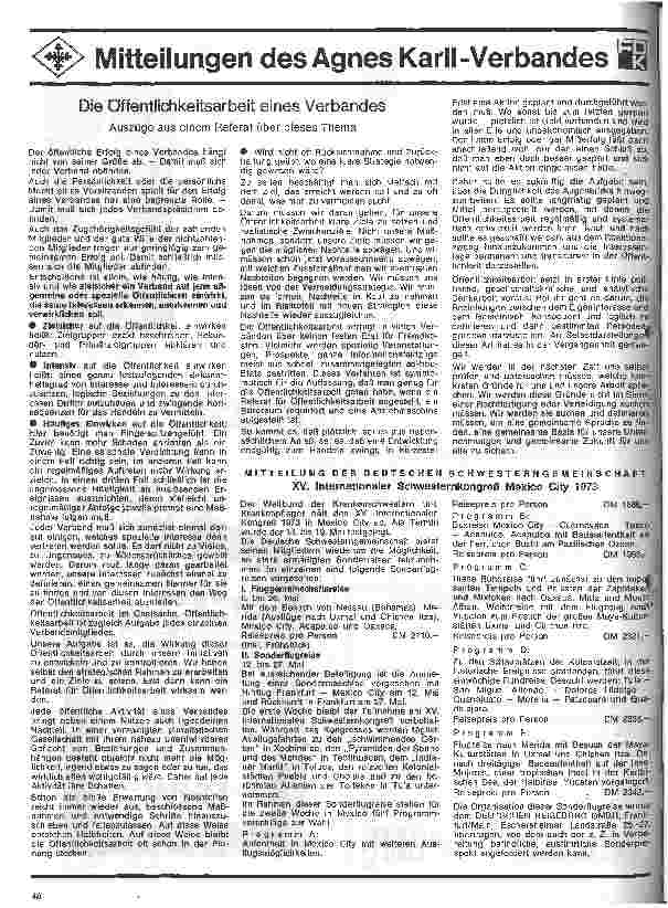 Vorschauseite 1: Öffentlichkeitsarbeit eines Verbandes Auszüge aus einem Referat über dieses Thema