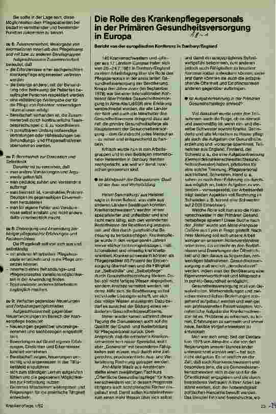 Vorschauseite 3: Beobachtungs-/Beurteilungsbogen Gemeindekrankenpflege