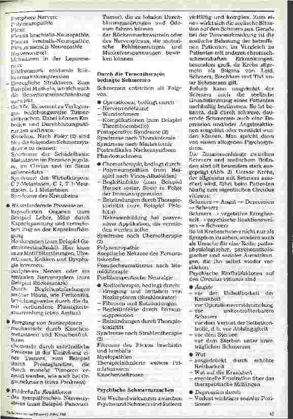 Vorschauseite 2: Onkologischer Schmerz - aus der Sicht der Pflege 3. Folge