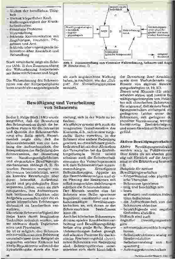 Vorschauseite 3: Onkologischer Schmerz - aus der Sicht der Pflege 3. Folge