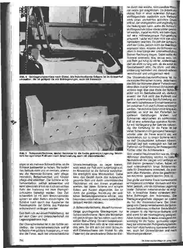 Vorschauseite 3: Beinlagerungsschienen