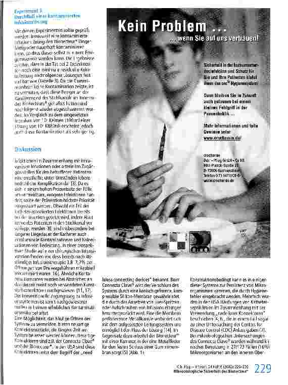 Vorschauseite 4: Mikrobiologische Sicherheit des Bionecteur