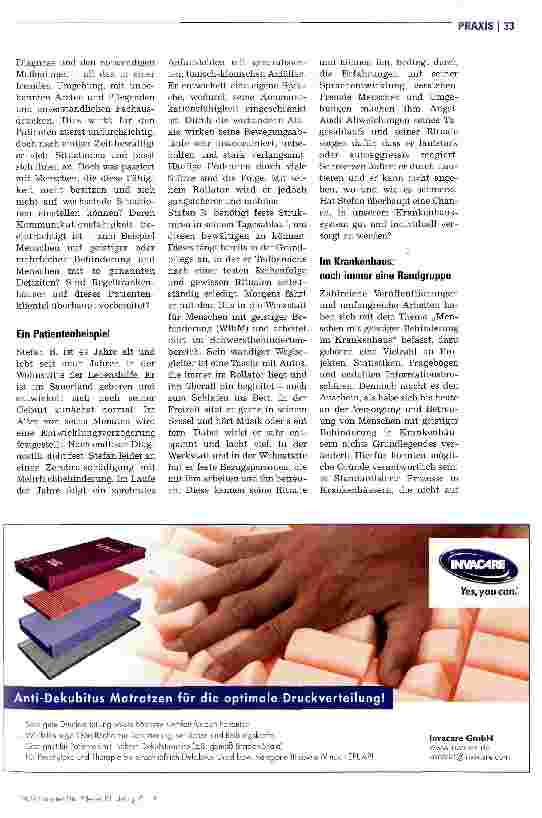 Vorschauseite 2: Ein Mehr an Pflege und Zuwendung