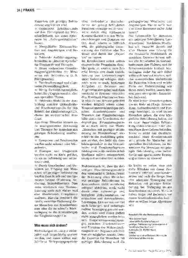 Vorschauseite 3: Ein Mehr an Pflege und Zuwendung
