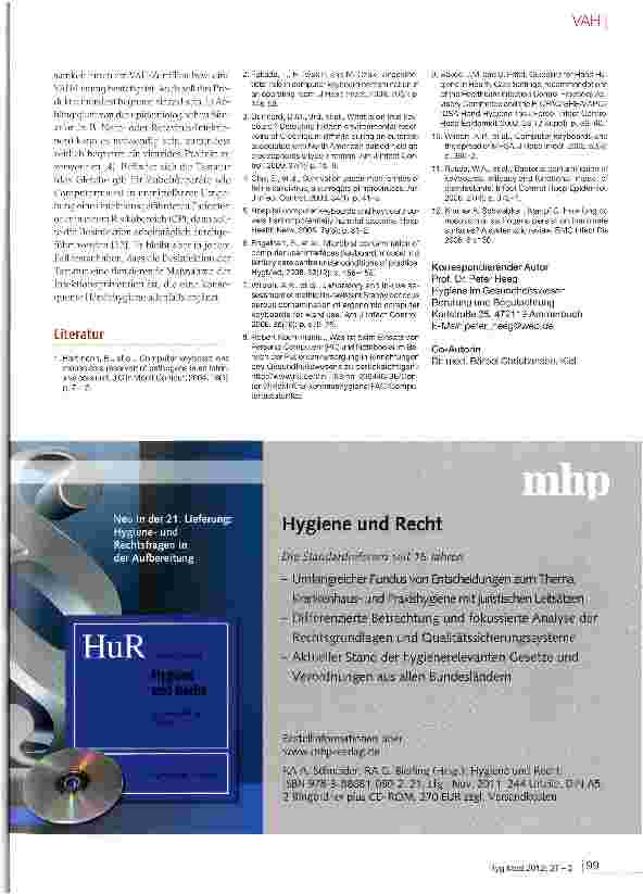 Vorschauseite 2: Desinfektionsmittel-Kommission