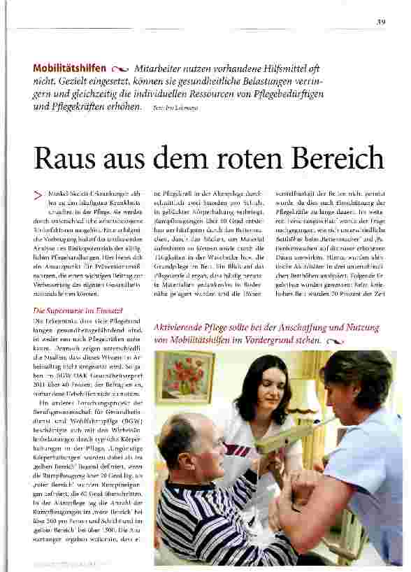 Vorschauseite 1: Raus aus dem roten Bereich
