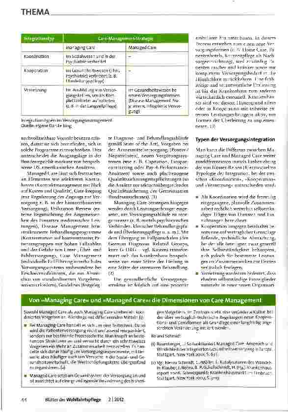 Vorschauseite 2: Koordination, Kooperation und Vernetzung
