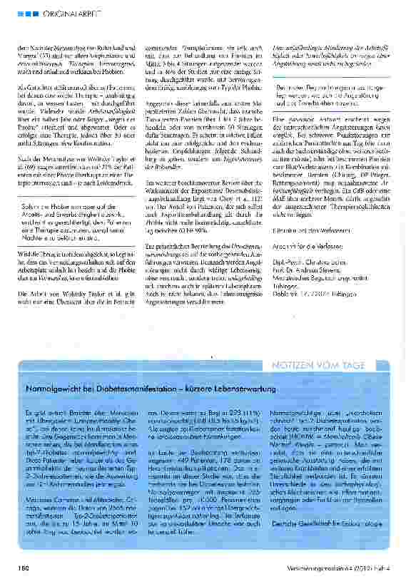 Vorschauseite 3: Angst und Angststörungen - Differenzialdiagnose, Ursachen und Empfehlungen für die Begutachtung