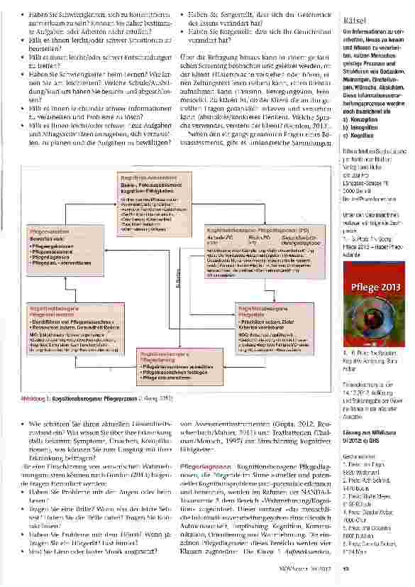 Vorschauseite 2: Kognitive Pflege