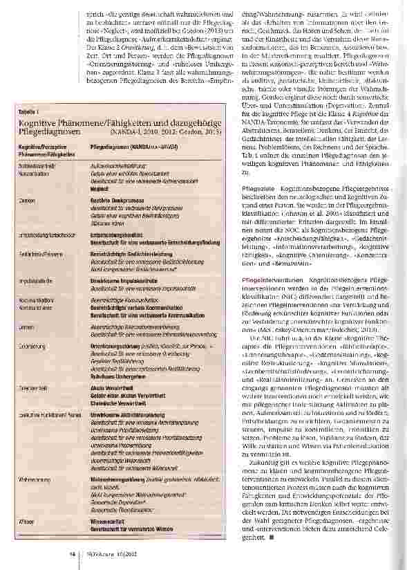 Vorschauseite 3: Kognitive Pflege