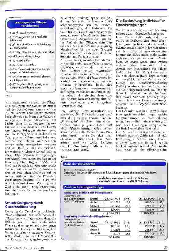 Vorschauseite 2: Welche Pflegestufe ist richtig? Mehr Sicherheit durch kompetente Beratung, Teil 1