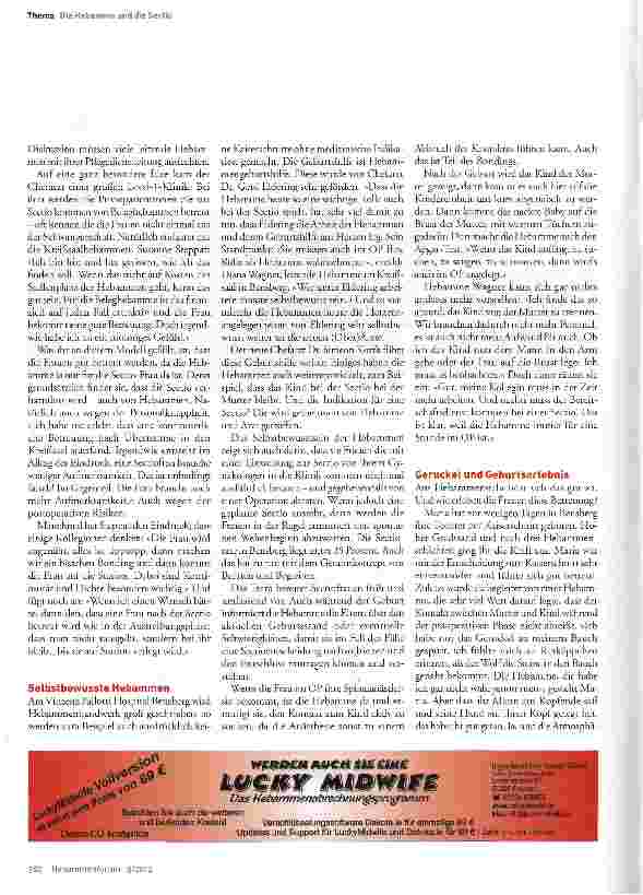 Vorschauseite 4: Nicht ohne eine Hebamme