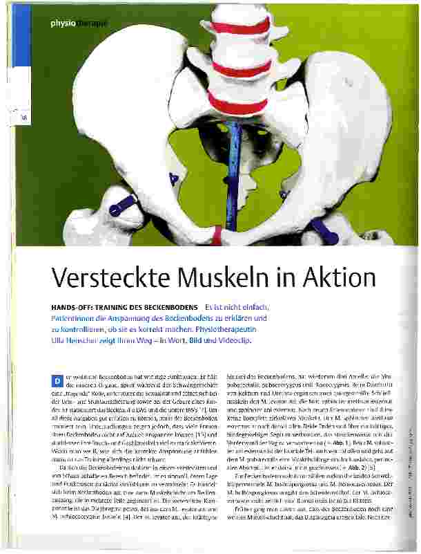 Vorschauseite 1: Versteckte Muskeln in Aktion