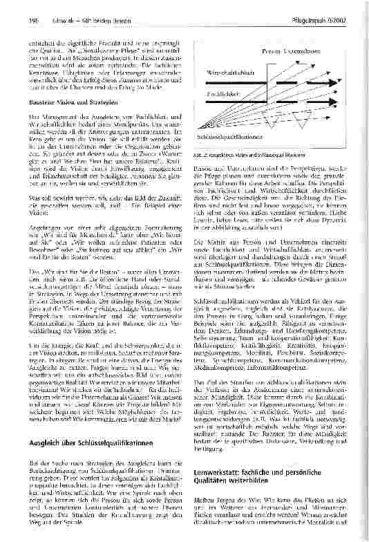 Vorschauseite 3: Mit beiden Beinen... Zum produktiven Ausgleich fachlicher und wirtschaftlicher Anforderungen