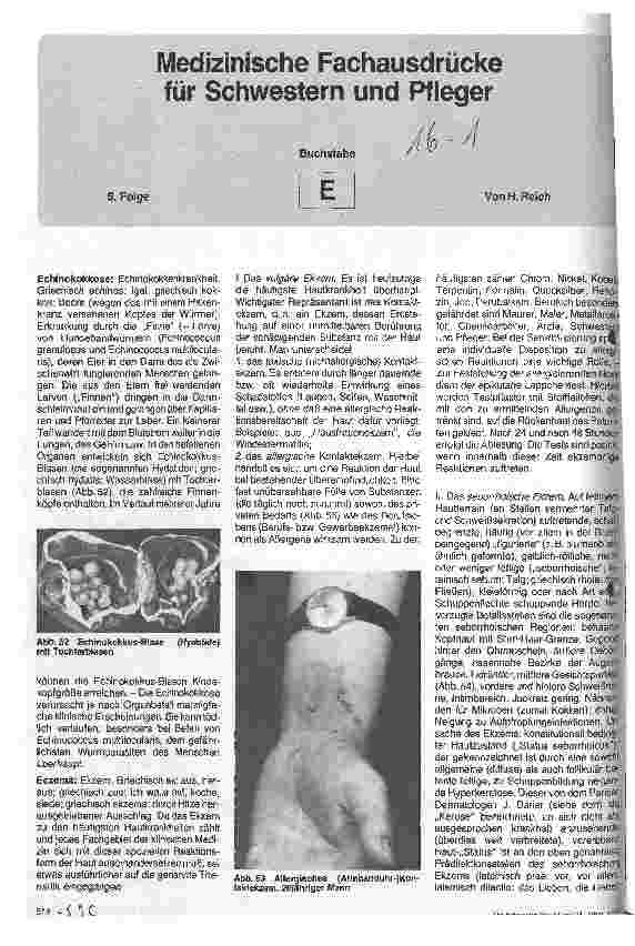 Vorschauseite 1: Medizinische Fachausdrücke für Schwestern und Pfleger