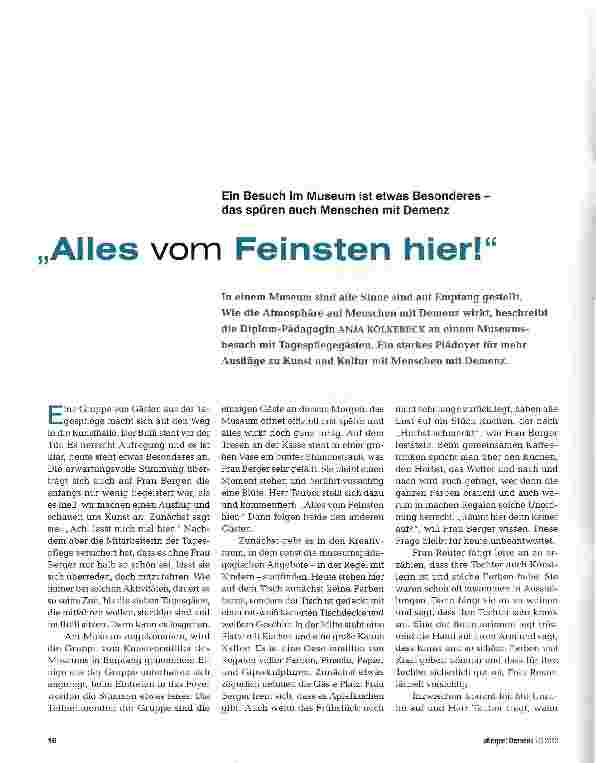 Vorschauseite 1: Alles vom Feinsten hier!