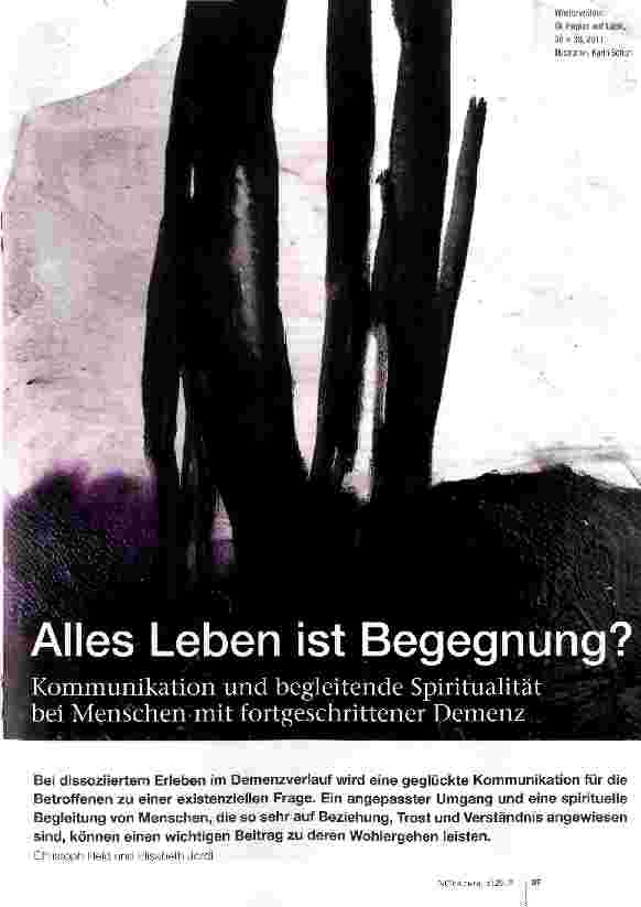 Vorschauseite 1: Alles Leben ist Begegnung?