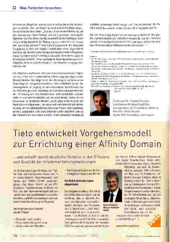 Vorschauseite 3: Altersgerechte Krankenhäuser